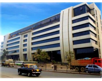 Facade of Leela Business Park in Mumbai